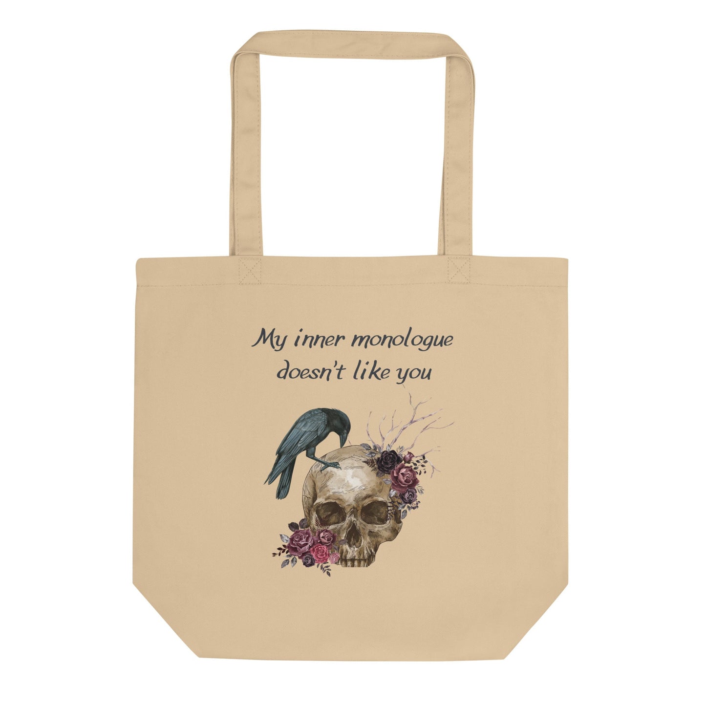 Eco Tote Bag - Inner Monologue - Serene Rage