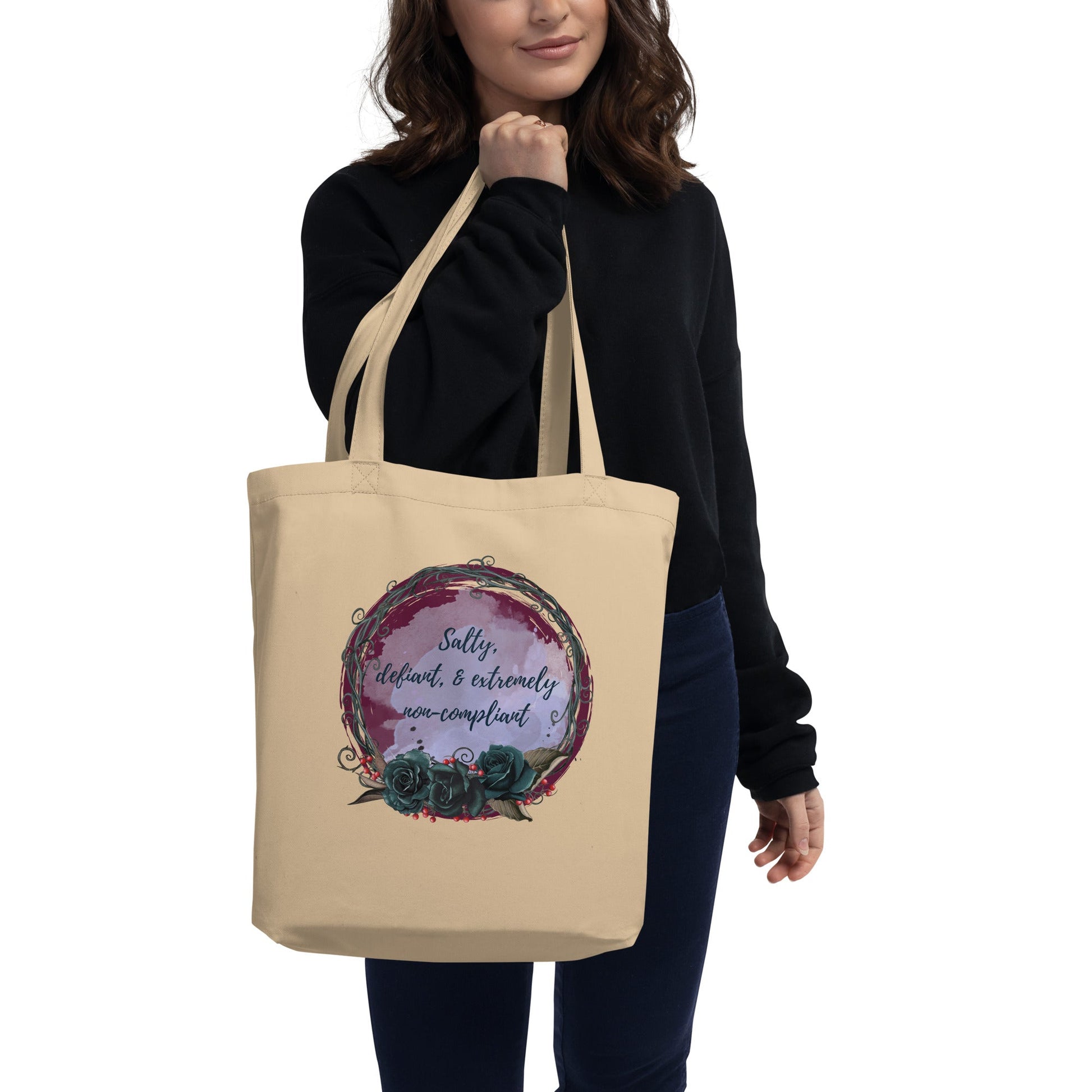 Eco Tote Bag - Non-Compliant - Serene Rage