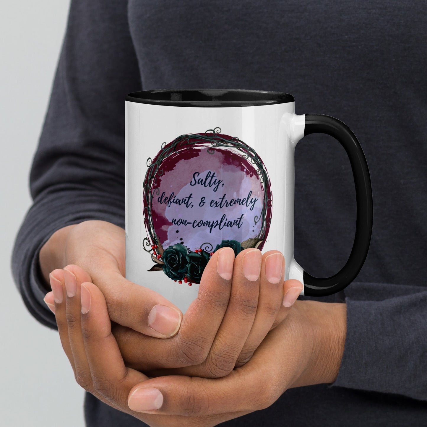 Multi-color coffee mug - Non-Compliant - Serene Rage