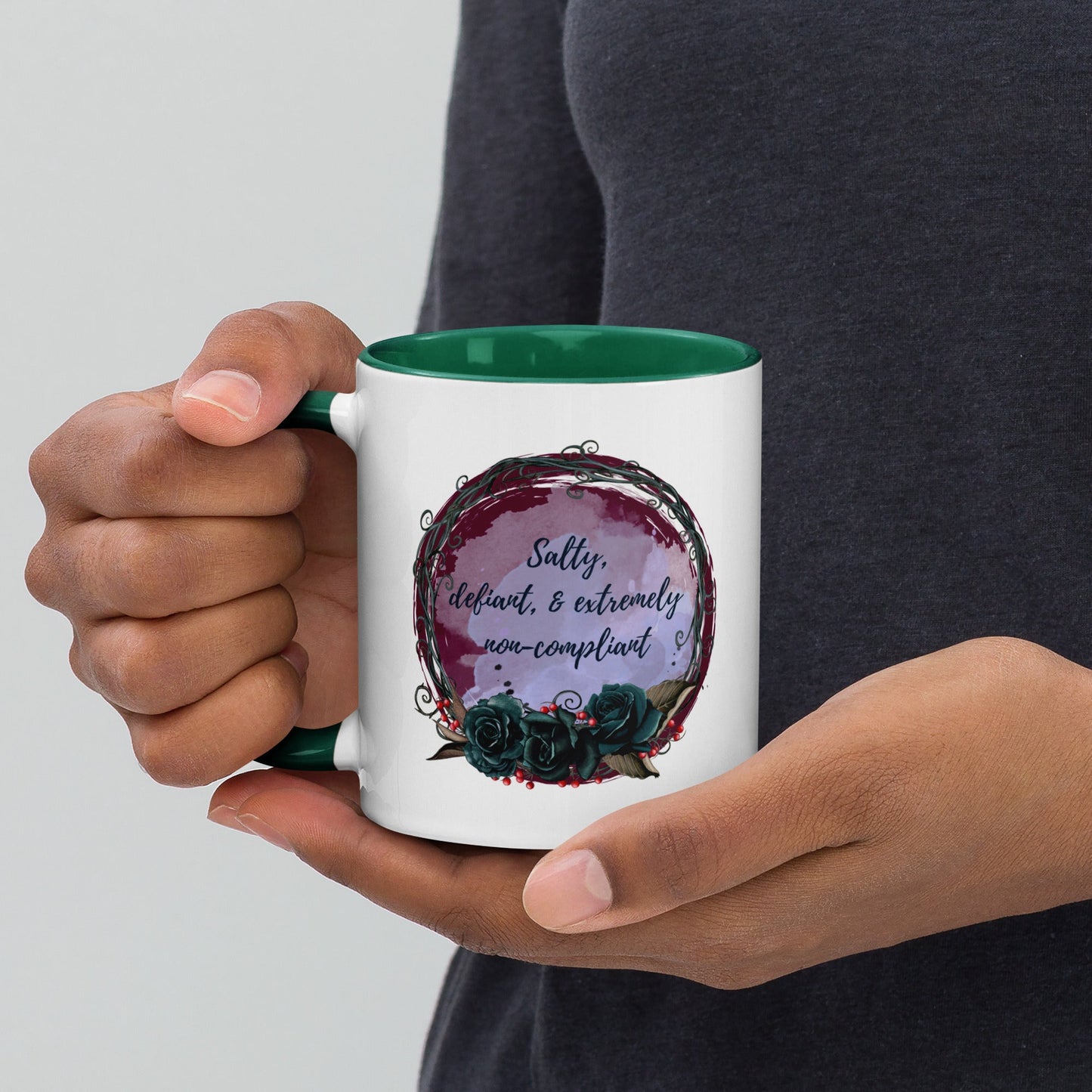 Multi-color coffee mug - Non-Compliant - Serene Rage