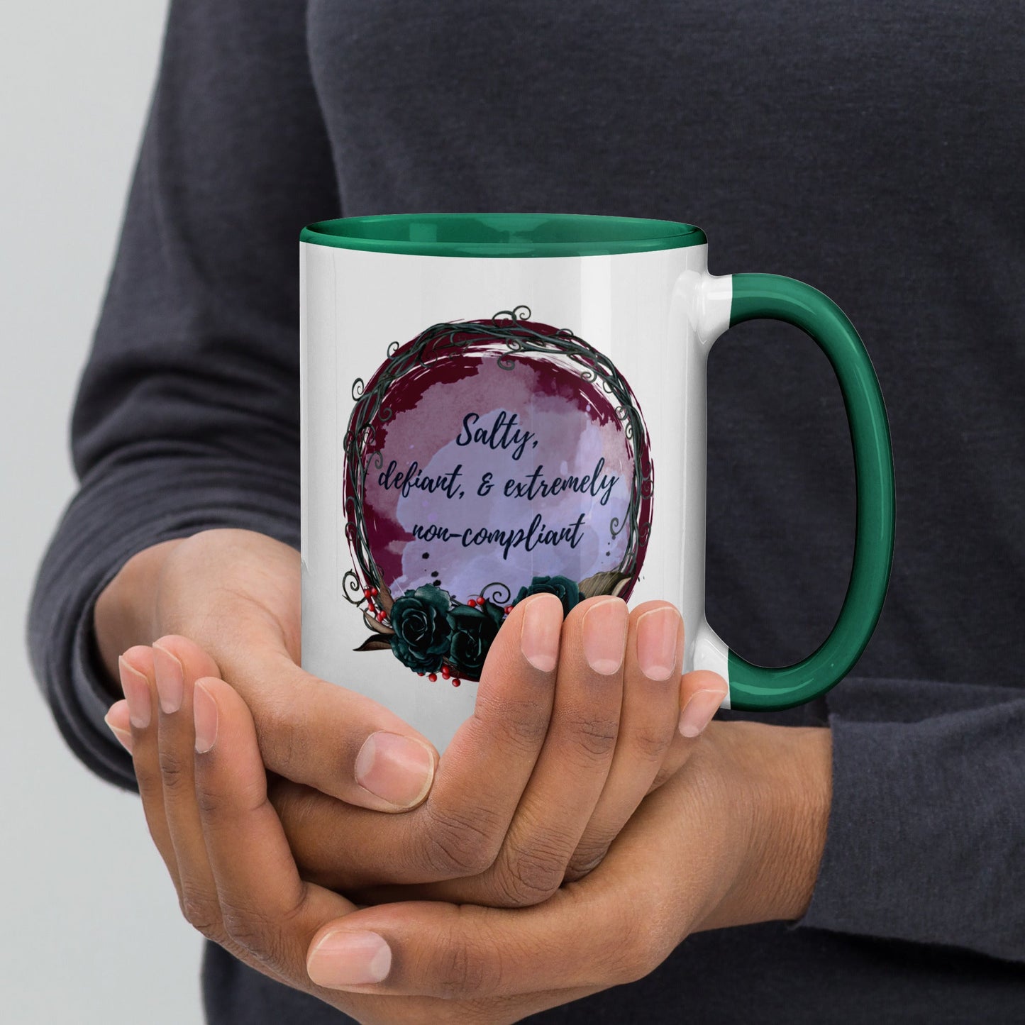 Multi-color coffee mug - Non-Compliant - Serene Rage