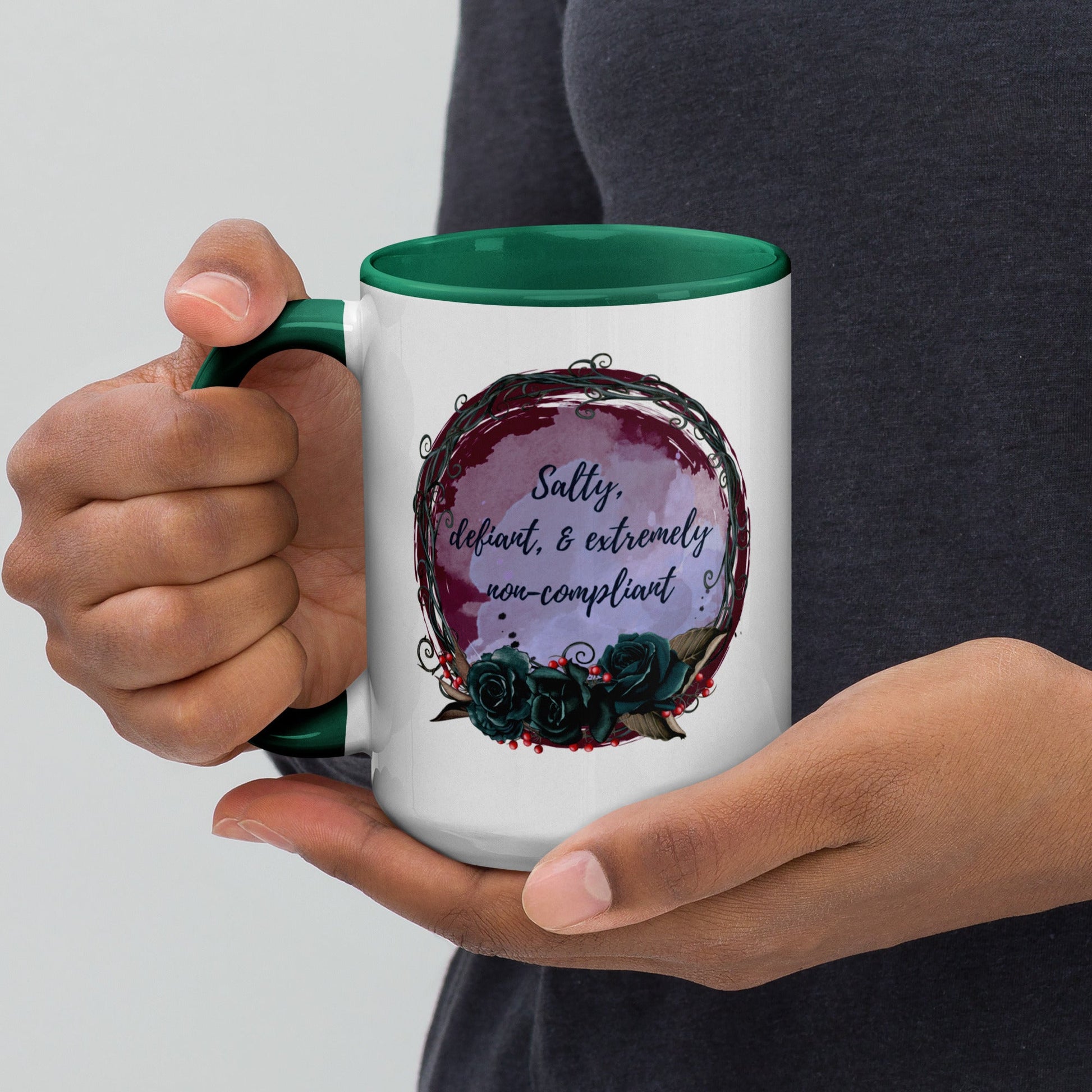 Multi-color coffee mug - Non-Compliant - Serene Rage