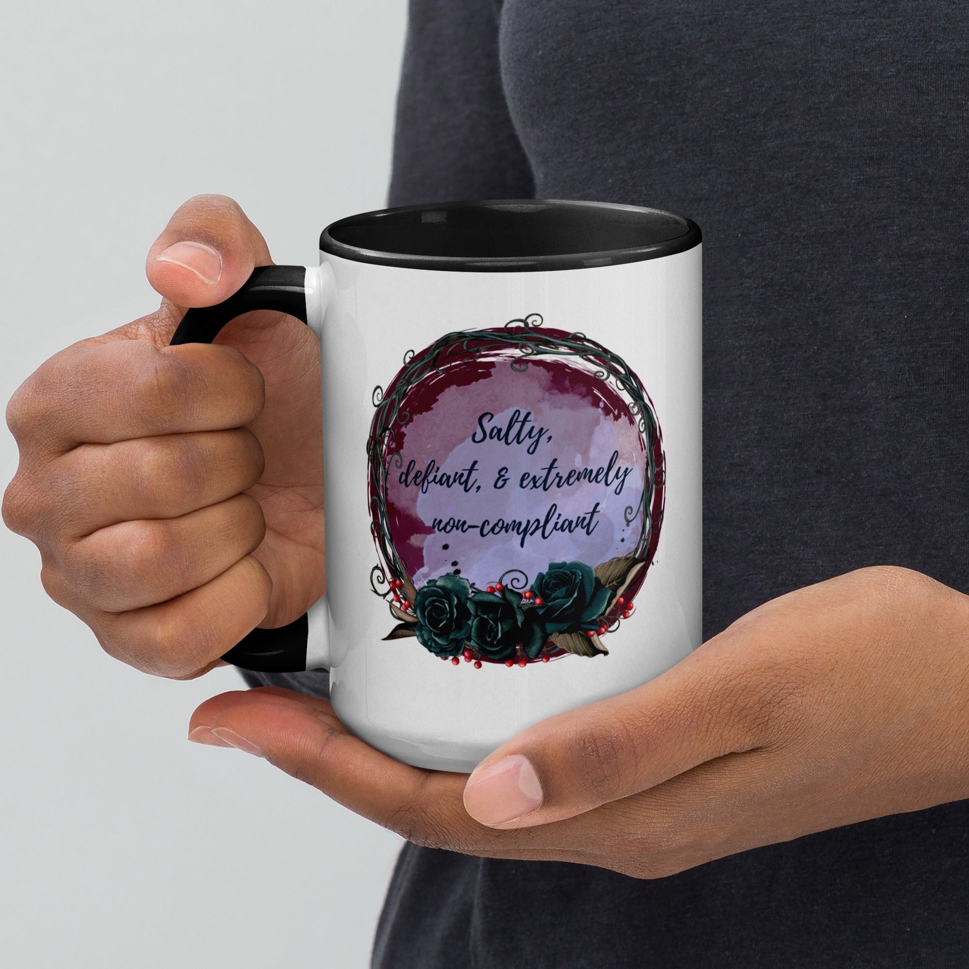 Multi-color coffee mug - Non-Compliant - Serene Rage