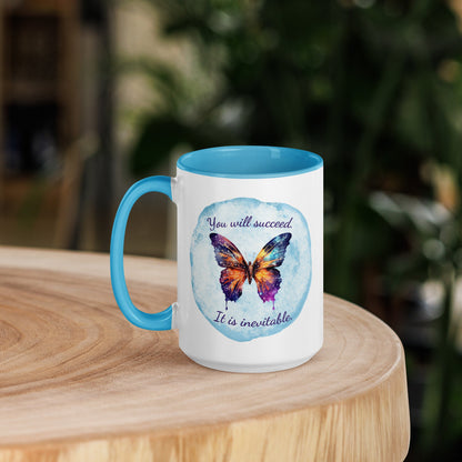 Multi-color coffee mug - You will succeed - Serene Rage