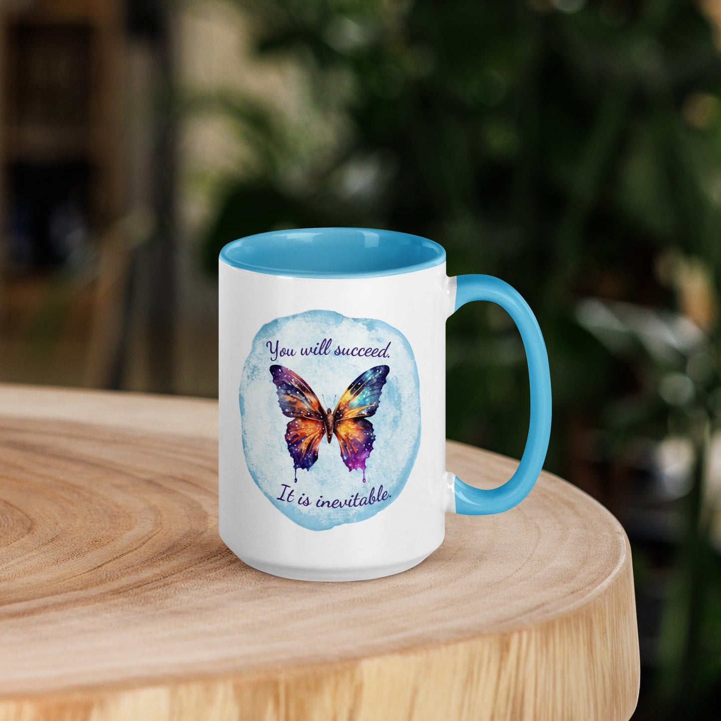 Multi-color coffee mug - You will succeed - Serene Rage