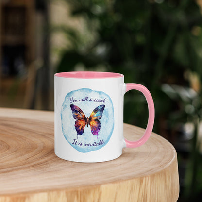 Multi-color coffee mug - You will succeed - Serene Rage