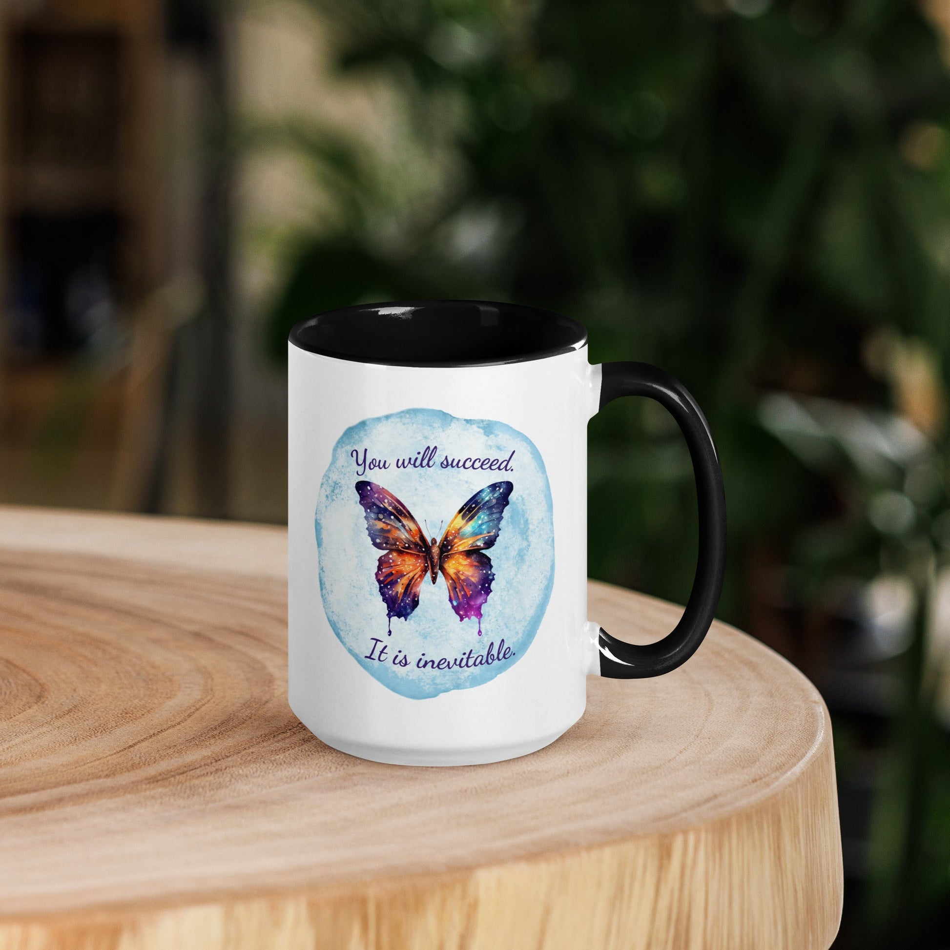 Multi-color coffee mug - You will succeed - Serene Rage