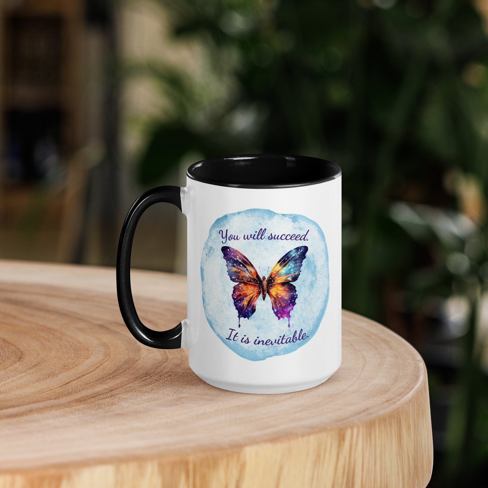 Multi-color coffee mug - You will succeed - Serene Rage