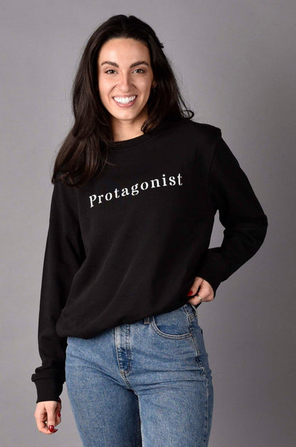 Protagonist Eco Terry Sweatshirt - Serene Rage LLC