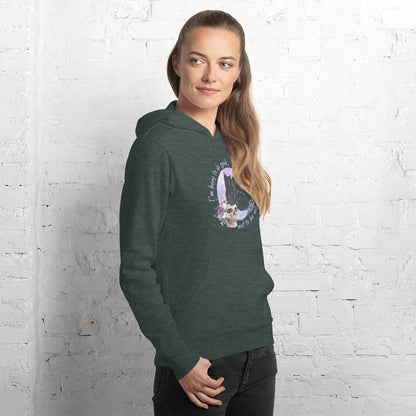 Unisex hoodie - Here to do good - Serene Rage