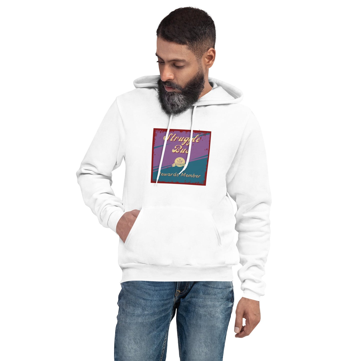 Unisex hoodie - Struggle Bus - Serene Rage