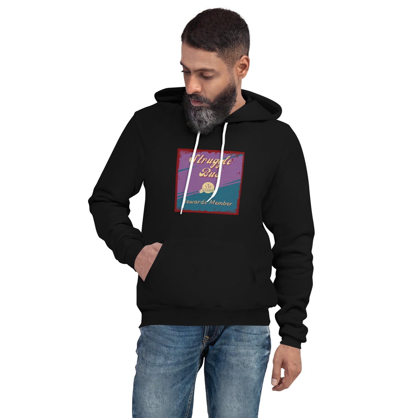 Unisex hoodie - Struggle Bus - Serene Rage